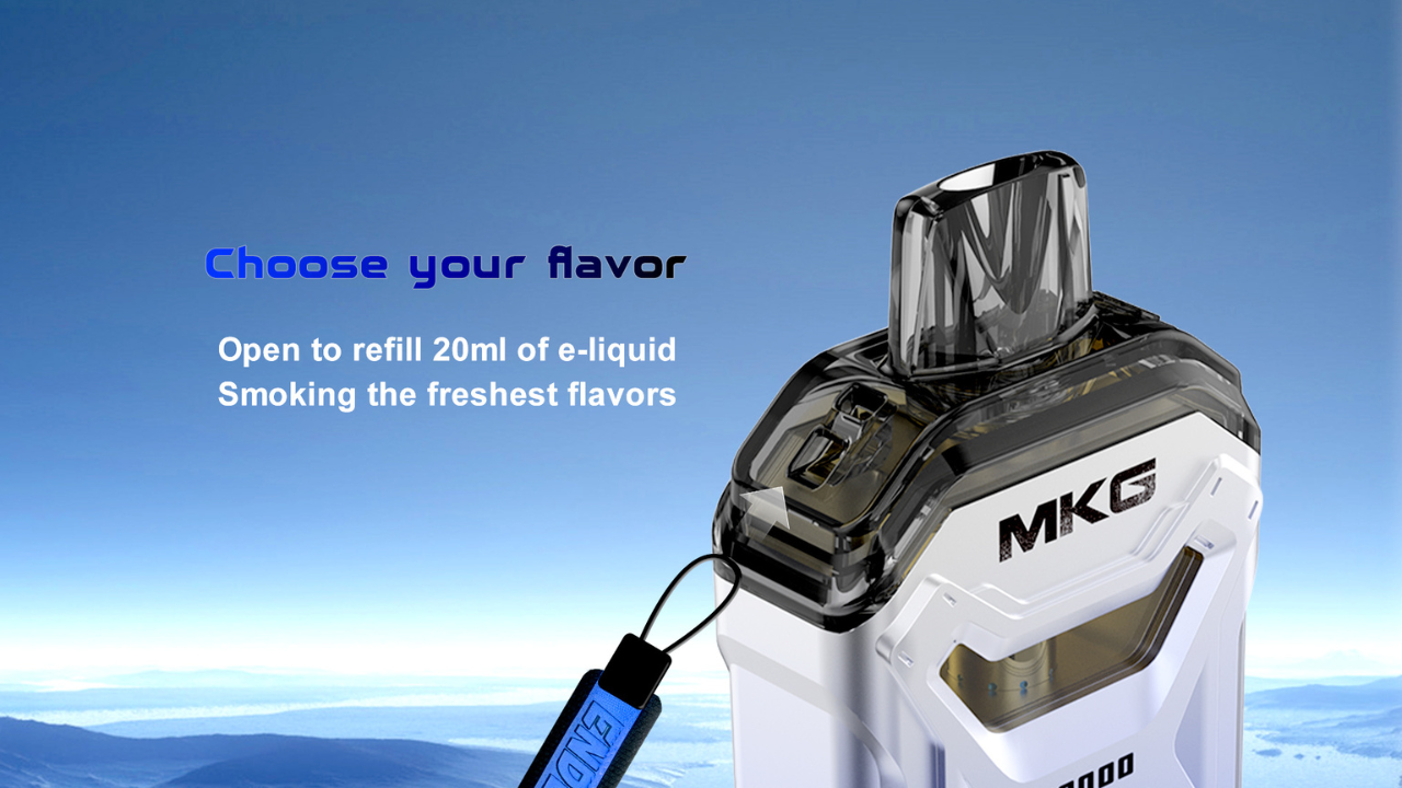 Experience Unmatched Portability with MKG’s Lanyard Design Vapes